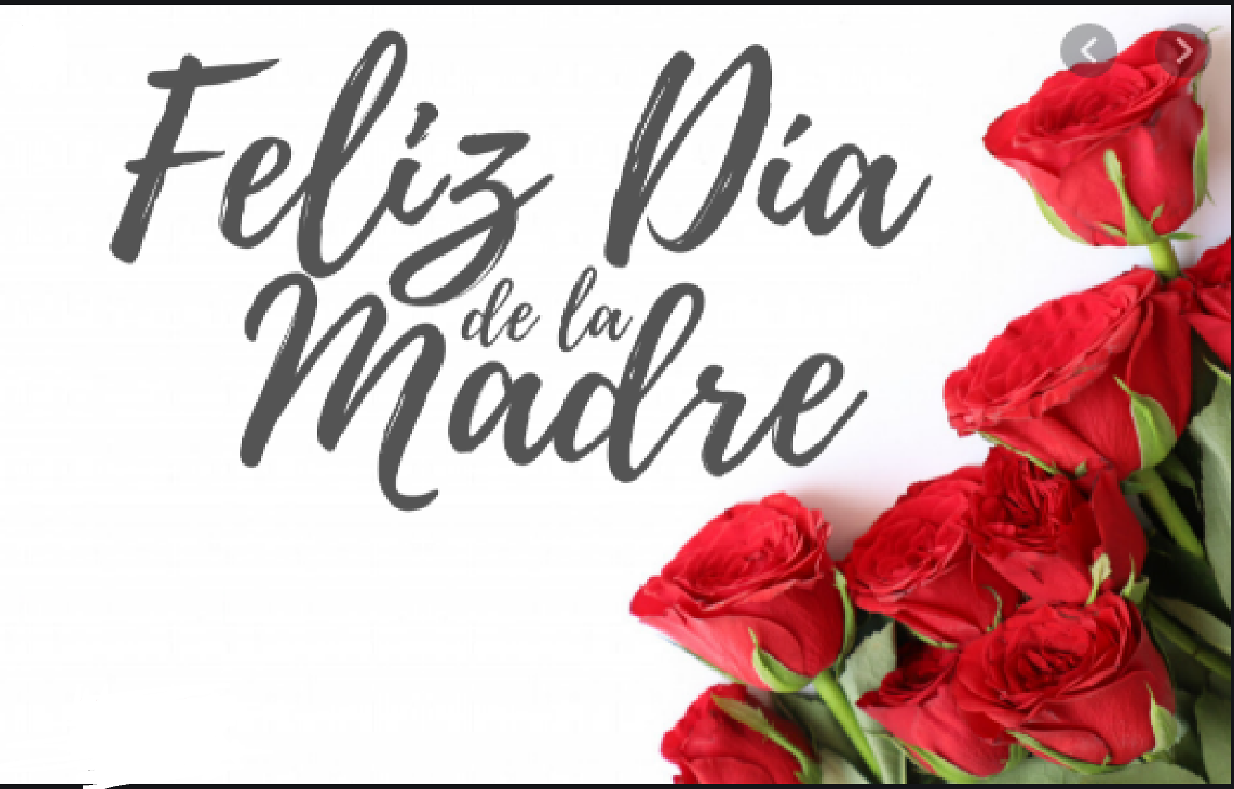 FELIZ DIA MAMÁ