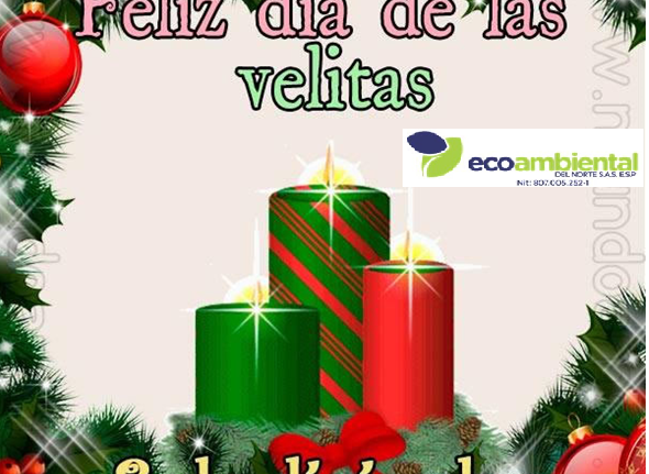 El 7 de diciembre Día de las Velitas